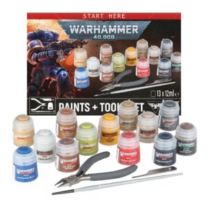 Warhammer 40,000: Paint + Tools set